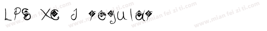LPS XC J regular字体转换